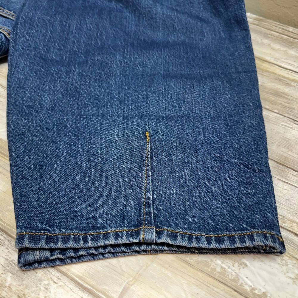 Ann Taylor The Barrel High Rise Dark Wash Jeans Women's Size 12‎ NEW - Picture 9 of 9